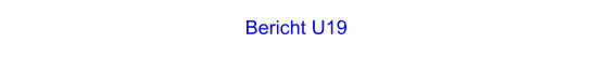 Bericht U19